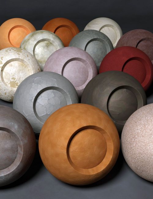 Click here to see preview images for "SFD Iray Stoneware Shader Presets" SFD Iray Stoneware Shader Presets