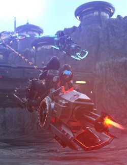 Utopian Hoverbike- 2 Way Venom