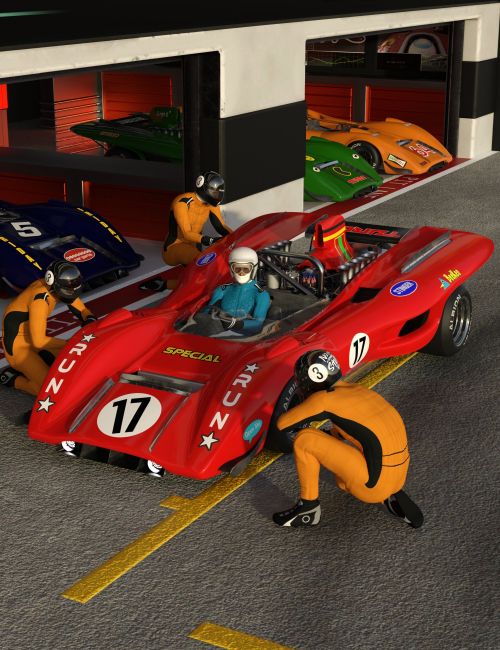 Click here to see preview images for "T163 Race Car" T163 Race Car