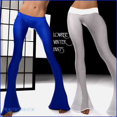 Click here to see preview images for "Lowrise Winter Pants" Lowrise Winter Pants