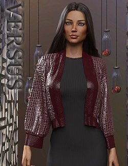 VERSUS- D-Force Crop Jacket for Genesis 8 Females