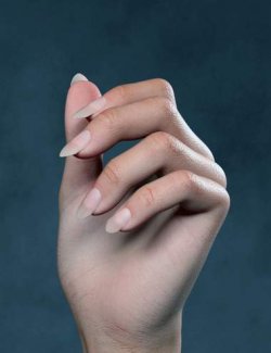 Easy Nails for Genesis 9- Morphs and Merchant Resource