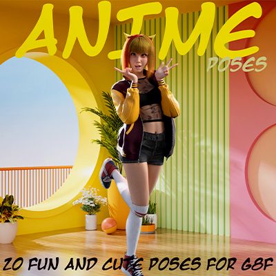 Click here to see preview images for "Anime Poses - Pose Pack" Anime Poses - Pose Pack