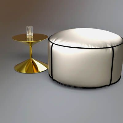 Click here to see preview images for "AQ3D Soft Stool" AQ3D Soft Stool