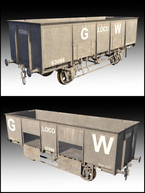 Click here to see preview images for "20 Ton Coal Wagon" 20 Ton Coal Wagon