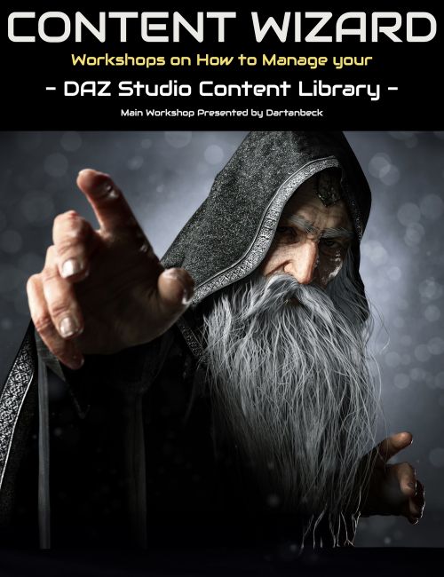 Click here to see preview images for "Content Wizard : Tutorial Set on Improving your DAZ Content Library" Content Wizard : Tutorial Set on Improving your DAZ Content Library