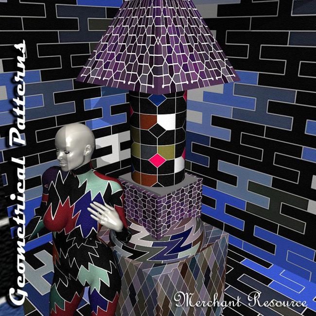 Click here to see preview images for "Geometrical Patterns" Geometrical Patterns