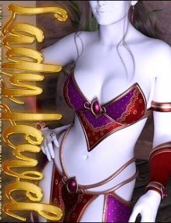 dForce Lady Jewel Outfit for Genesis 8 Females and Genesis 9