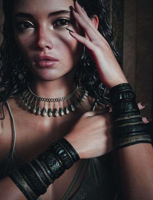 Click here to see preview images for "CB Ella Jewelry Set for Genesis 9" CB Ella Jewelry Set for Genesis 9