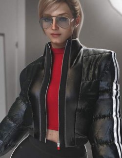 AJC Cropped Style Outfit II For Genesis 9