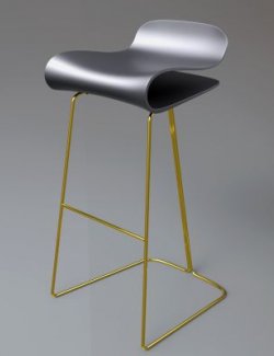 AQ3D Master Bar Stool
