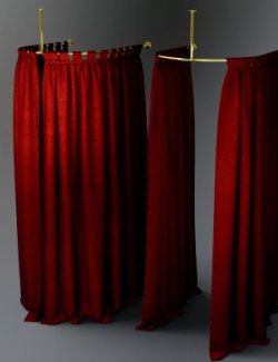 AQ3D Curtains Model