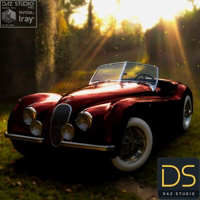 Click here to see preview images for "Jaguar 1954 for Daz Studio" Jaguar 1954 for Daz Studio