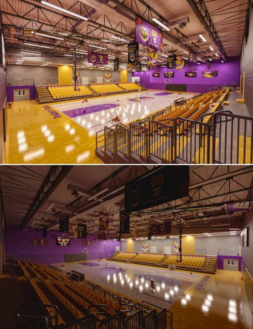 Click here to see preview images for "HS Basketball Gym Avalanche Angels" HS Basketball Gym Avalanche Angels