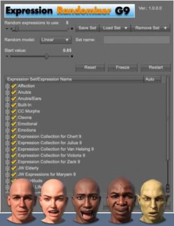 Expression Randomizer for Genesis 9