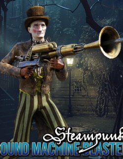 Steampunk Sound Machine Blaster
