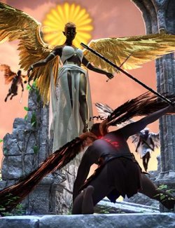 CC Character Accessory Kit: Angelic Artifacts for Genesis 9