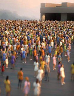 Low Rez Crowds