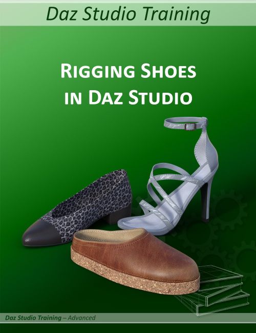 Click here to see preview images for "Daz Studio Training Advanced 02 - Rigging Shoes" Daz Studio Training Advanced 02 - Rigging Shoes