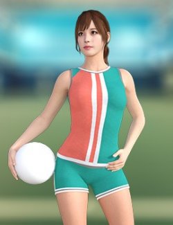 Volleyball Sportswear for Genesis 8 and 8.1 Female