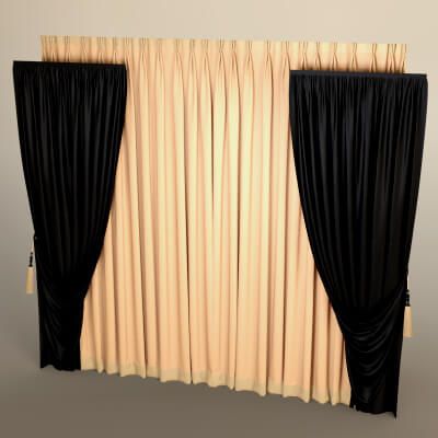Click here to see preview images for "AQ3D Curtains Model 2" AQ3D Curtains Model 2