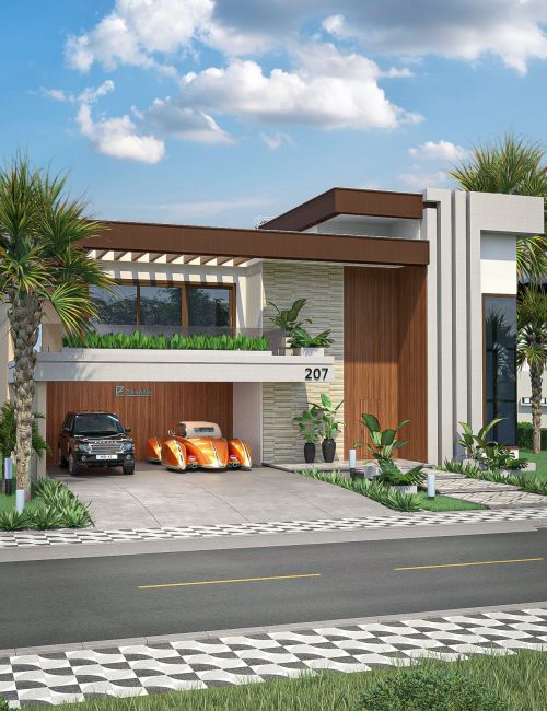 Click here to see preview images for "Modern House 6" Modern House 6