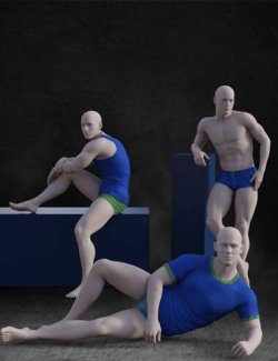 Amazing Model Males 2 for Genesis 9, 8.1, 8, and 3 Males