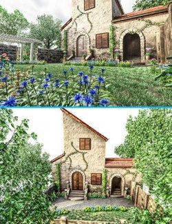 Mediterranean Backyard