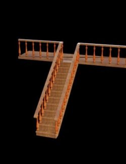 T Shaped Staircase