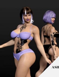 Intergalactic Drift Tattoo Pack for Genesis 8