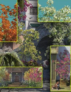 Flowering Deciduous Azalea Bushes