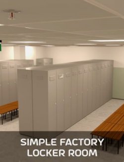 Simple Factory Locker Room