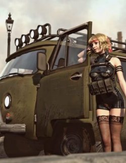 UAZ Postapocalyc Van