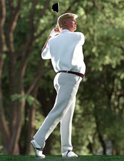 Hole in One Poses for Donnie 9
