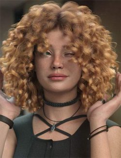 dForce Kirby Hair for Genesis 9