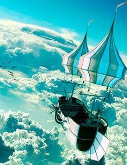 Research Airship for Daz Studio