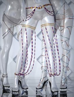 dForce Leg Chains for Genesis 9