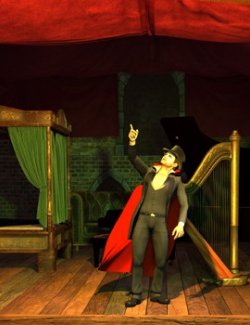 Phantoms Lair Part 3- Private Chambers for Poser