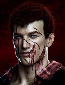 FPE HD Face Wounds for Genesis 9