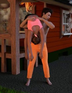 Carrying Her - Pose Pairs for Genesis 9