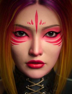 Makeup System - Beautiful Spring LIE Makeup for Genesis 9