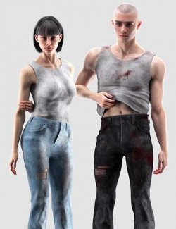 dForce Classic Tank Top Outfit Textures