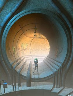 Sewer lair for Daz Studio