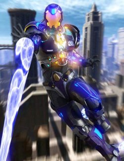 Amazing Heroes Poses for Genesis 9, 8.1, 8, and 3 Males Vol 5