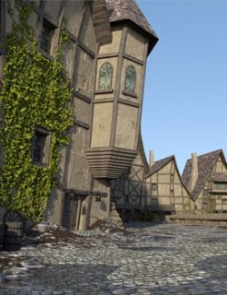 Medieval Street for Daz Studio