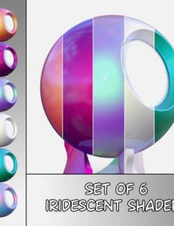 Set of 6 Iridescent Shaders
