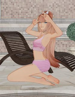 Kawaii Poses for Genesis 9 Toon Feminine
