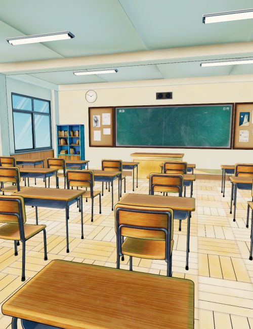 Click here to see preview images for "XI Anime Classroom" XI Anime Classroom