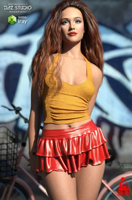 Click here to see preview images for "dForce Halter Tank & Super Micro Skirt for Genesis 9 Feminine" dForce Halter Tank & Super Micro Skirt for Genesis 9 Feminine