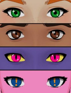 FilaToon Eyes for Genesis 9 Toon
